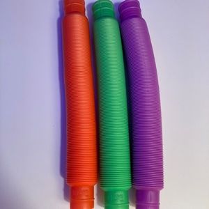Pop Tube Toy Trio
